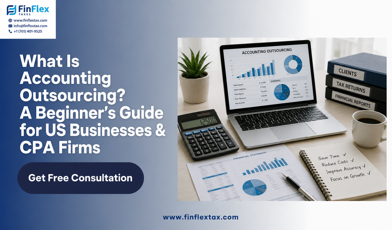 What Is Accounting Outsourcing? A Beginner's Guide for US Businesses & CPA Firms