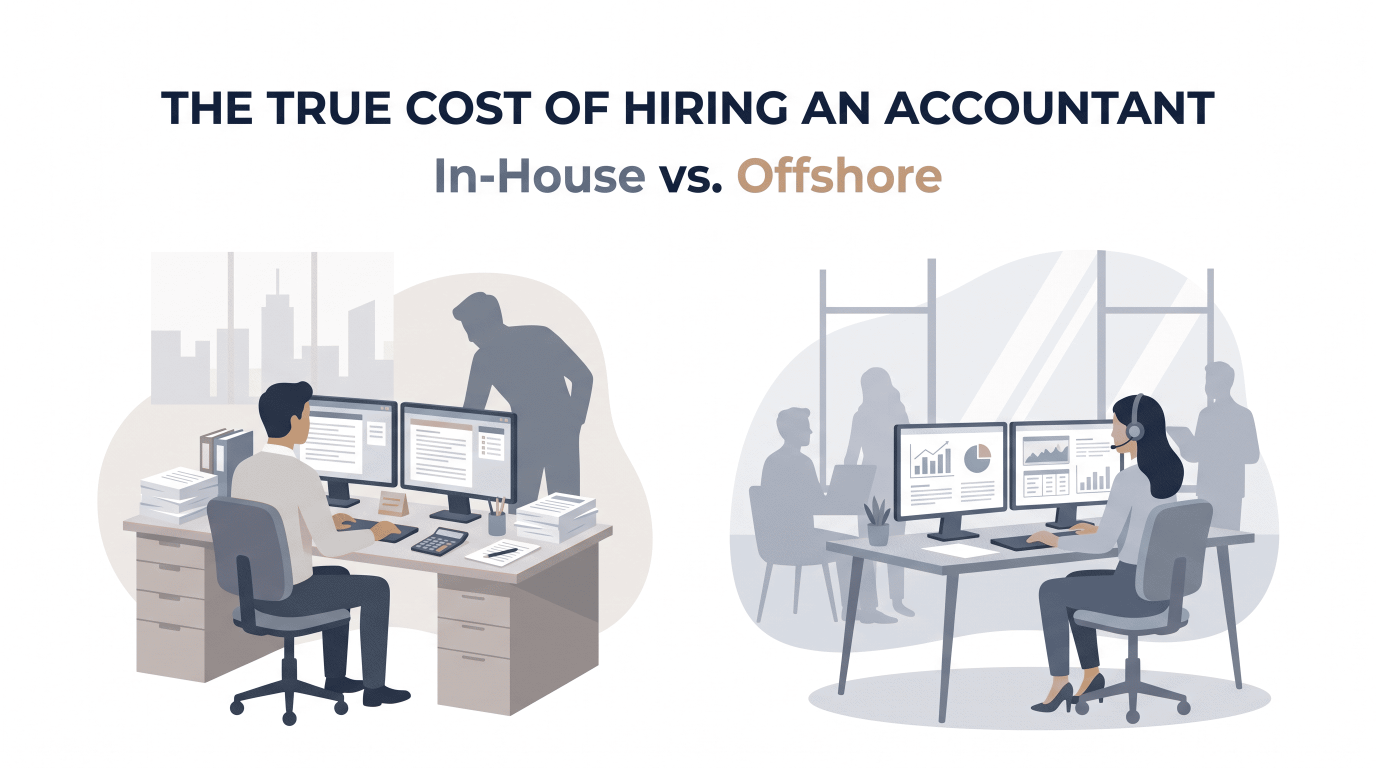 The True Cost of Hiring a US Accountant in 2026 vs. Offshore